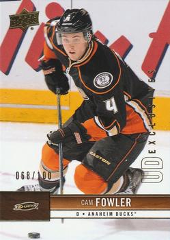 2012-13 Upper Deck - UD Exclusives #4 Cam Fowler Front
