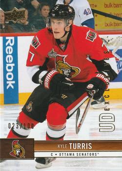 2012-13 Upper Deck - UD Exclusives #129 Kyle Turris Front