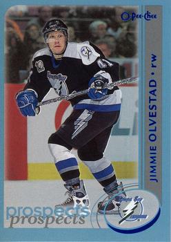 2002-03 Topps - O-Pee-Chee Blue Line #277 Jimmie Olvestad Front