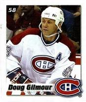 2002-03 NHL Power Play Stickers #58 Doug Gilmour Front