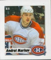 2002-03 NHL Power Play Stickers #65 Andrei Markov Front