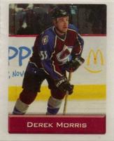 2003-04 Sports Vault NHL Stickers #189 Derek Morris Front