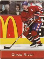 2003-04 Sports Vault NHL Stickers #058 Craig Rivet Front