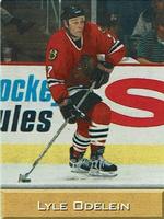 2003-04 Sports Vault NHL Stickers #179 Lyle Odelein Front