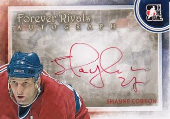 2012-13 In The Game Forever Rivals - Autographs #A-SC2 Shayne Corson Front