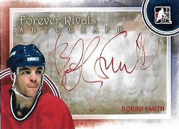 2012-13 In The Game Forever Rivals - Autographs #A-BS Bobby Smith Front