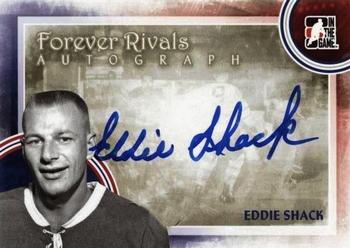 2012-13 In The Game Forever Rivals - Autographs #A-ES Eddie Shack Front