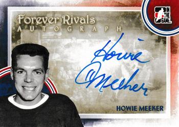 2012-13 In The Game Forever Rivals - Autographs #A-HM Howie Meeker Front