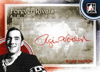 2012-13 In The Game Forever Rivals - Autographs #A-RV Rogie Vachon Front