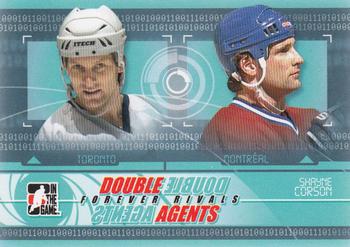 2012-13 In The Game Forever Rivals - Double Agents #DAG-03 Shayne Corson Front