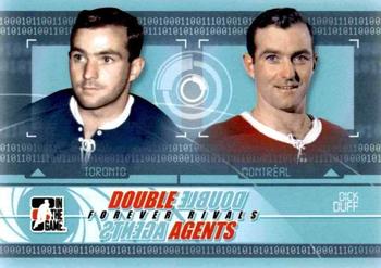 2012-13 In The Game Forever Rivals - Double Agents #DAG-02 Dick Duff Front