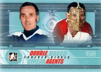2012-13 In The Game Forever Rivals - Double Agents #DAG-06 Jacques Plante Front