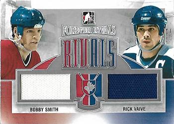 2012-13 In The Game Forever Rivals - Dual Rivals Jerseys Silver #R-04 Rick Vaive / Bobby Smith Front