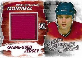 2012-13 In The Game Forever Rivals - Game Used Jerseys Blue/Red #M-26 Brian Bellows Front