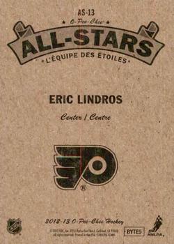 2012-13 O-Pee-Chee - All-Stars #AS-13 Eric Lindros Back