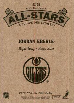 2012-13 O-Pee-Chee - All-Stars #AS-25 Jordan Eberle Back