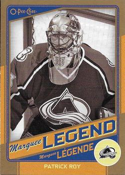 2012-13 O-Pee-Chee - Marquee Legends Gold #G3 Patrick Roy Front
