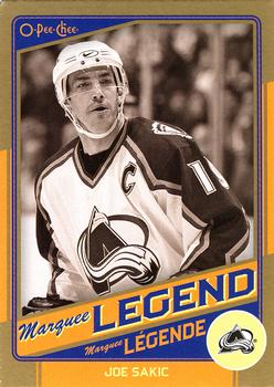 2012-13 O-Pee-Chee - Marquee Legends Gold #G4 Joe Sakic Front