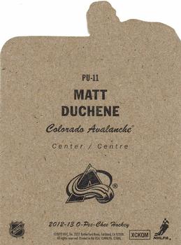2012-13 O-Pee-Chee - Pop-Ups #PU-11 Matt Duchene Back