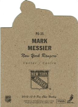2012-13 O-Pee-Chee - Pop-Ups #PU-35 Mark Messier Back