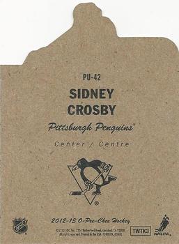 2012-13 O-Pee-Chee - Pop-Ups #PU-42 Sidney Crosby Back