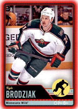 2012-13 O-Pee-Chee - Wrapper Redemption Red #42 Kyle Brodziak Front