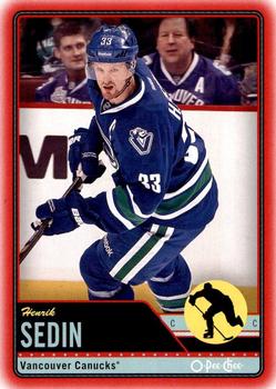 2012-13 O-Pee-Chee - Wrapper Redemption Red #72 Henrik Sedin Front