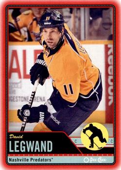 2012-13 O-Pee-Chee - Wrapper Redemption Red #99 David Legwand Front
