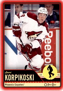 2012-13 O-Pee-Chee - Wrapper Redemption Red #153 Lauri Korpikoski Front