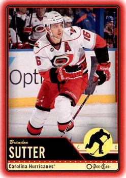 2012-13 O-Pee-Chee - Wrapper Redemption Red #179 Brandon Sutter Front