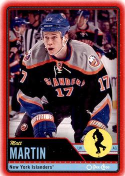2012-13 O-Pee-Chee - Wrapper Redemption Red #201 Matt Martin Front