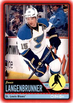2012-13 O-Pee-Chee - Wrapper Redemption Red #218 Jamie Langenbrunner Front