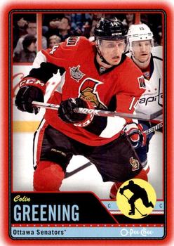 2012-13 O-Pee-Chee - Wrapper Redemption Red #260 Colin Greening Front
