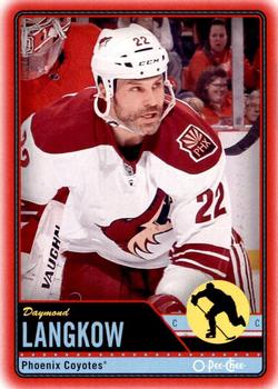 2012-13 O-Pee-Chee - Wrapper Redemption Red #262 Daymond Langkow Front