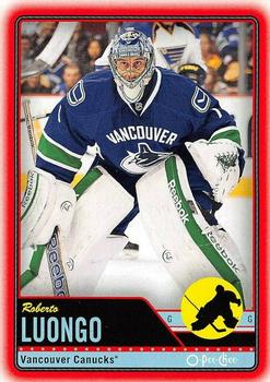 2012-13 O-Pee-Chee - Wrapper Redemption Red #265 Roberto Luongo Front
