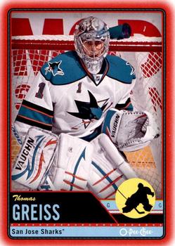 2012-13 O-Pee-Chee - Wrapper Redemption Red #277 Thomas Greiss Front