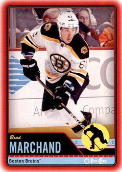 2012-13 O-Pee-Chee - Wrapper Redemption Red #281 Brad Marchand Front