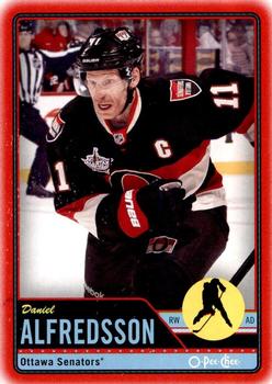 2012-13 O-Pee-Chee - Wrapper Redemption Red #291 Daniel Alfredsson Front