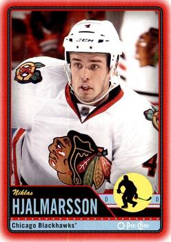 2012-13 O-Pee-Chee - Wrapper Redemption Red #293 Niklas Hjalmarsson Front