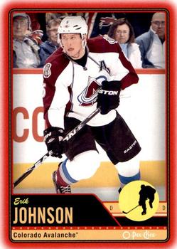 2012-13 O-Pee-Chee - Wrapper Redemption Red #355 Erik Johnson Front