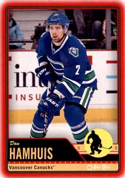 2012-13 O-Pee-Chee - Wrapper Redemption Red #356 Dan Hamhuis Front