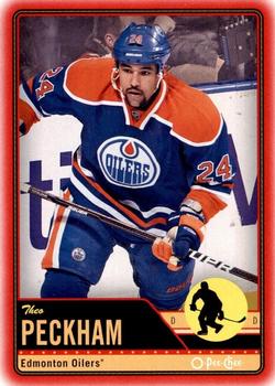 2012-13 O-Pee-Chee - Wrapper Redemption Red #376 Theo Peckham Front