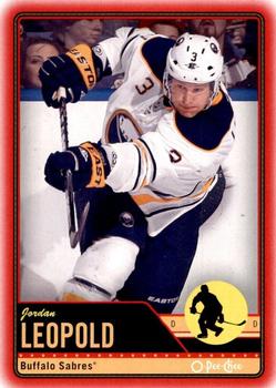 2012-13 O-Pee-Chee - Wrapper Redemption Red #392 Jordan Leopold Front