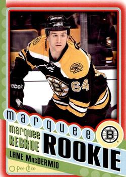 2012-13 O-Pee-Chee - Wrapper Redemption Red #554 Lane MacDermid Front