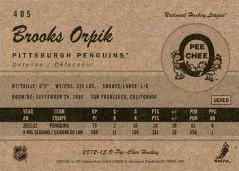 2012-13 O-Pee-Chee - Retro #405 Brooks Orpik Back