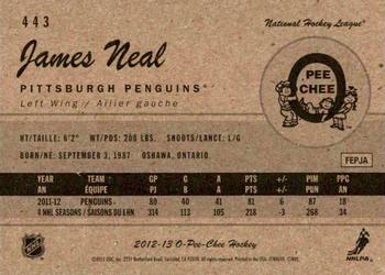 2012-13 O-Pee-Chee - Retro #443 James Neal Back