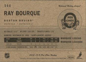 2012-13 O-Pee-Chee - Retro #506 Ray Bourque Back