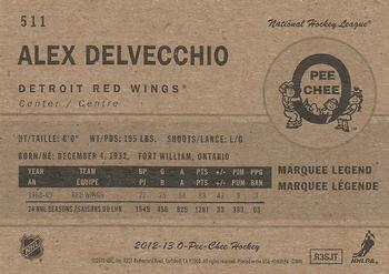2012-13 O-Pee-Chee - Retro #511 Alex Delvecchio Back