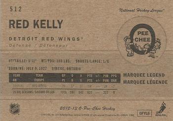2012-13 O-Pee-Chee - Retro #512 Red Kelly Back
