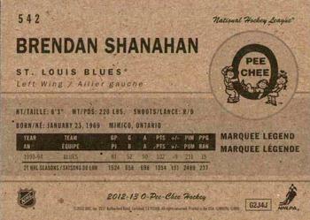 2012-13 O-Pee-Chee - Retro #542 Brendan Shanahan Back